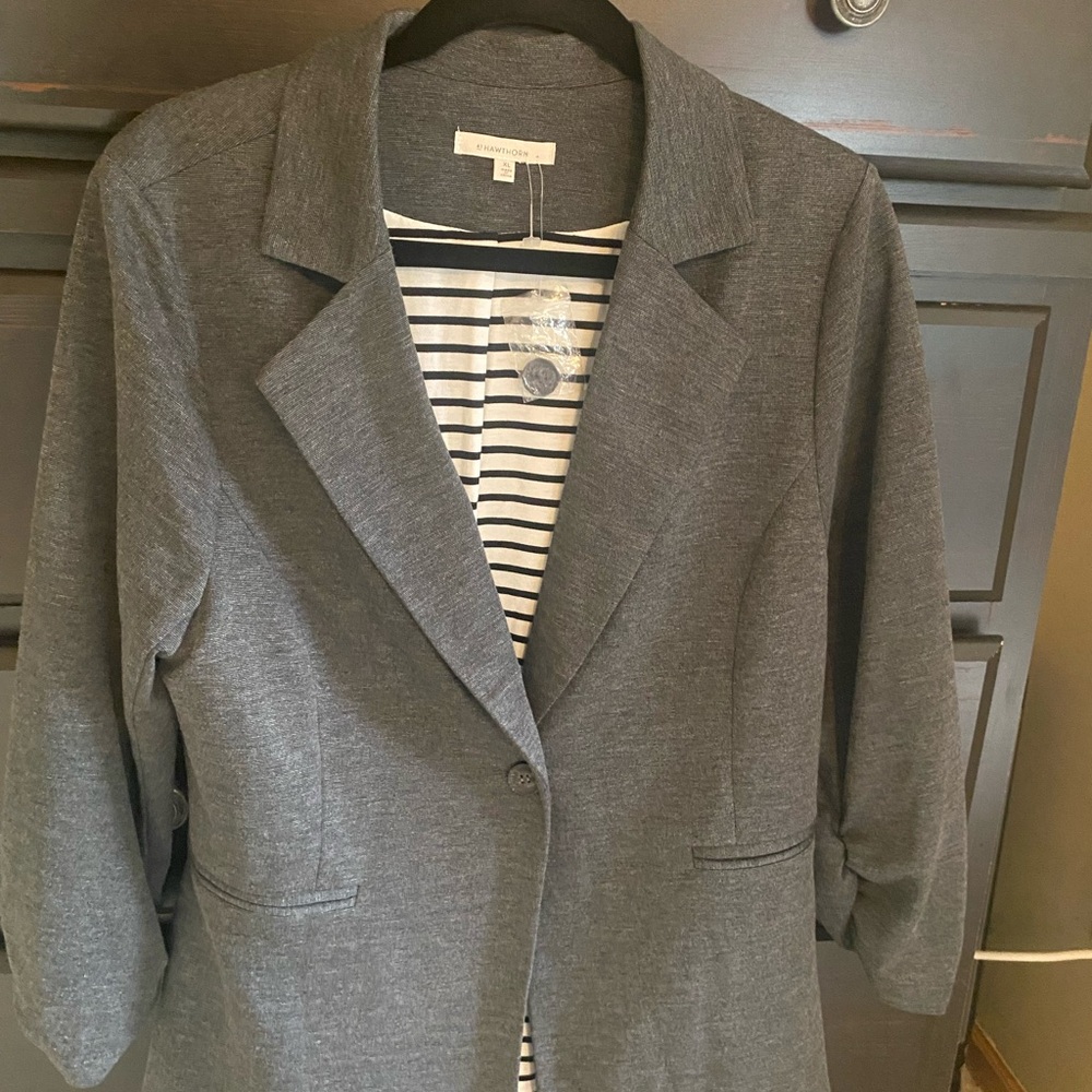 41 Hawthorn Charcoal Blazer